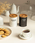 tea sugar coffee container set
